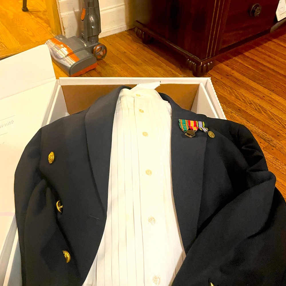 US Naval Academy  uniform coat .